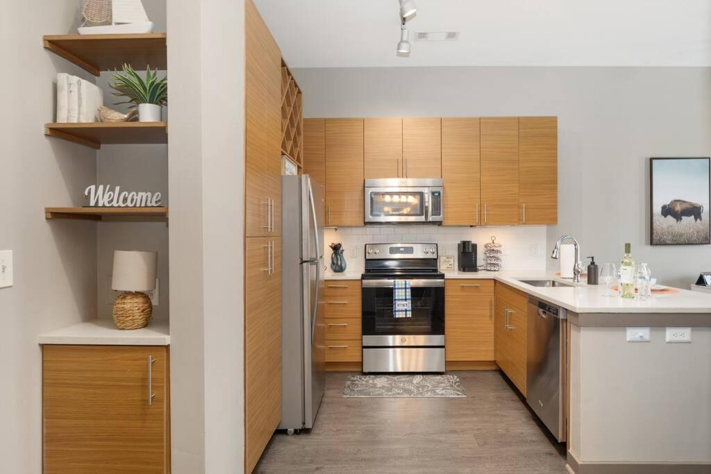 Appartement Chic Uptown Unit With Gym, Pool à Charlotte Extérieur photo